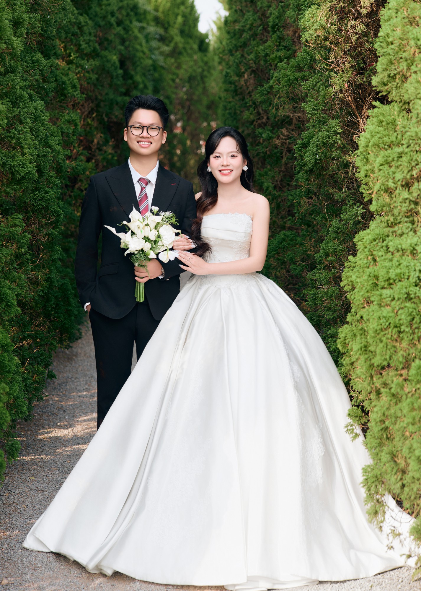 Thiệp cưới Hồng Hoa – Đức Nghĩa